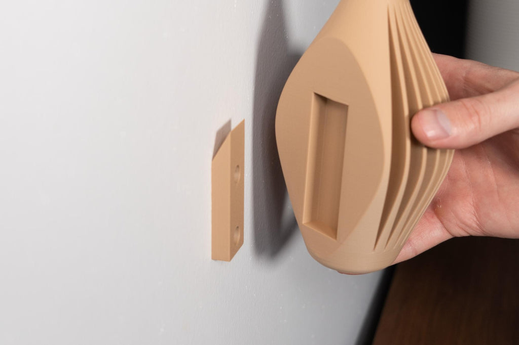 Wall Mounted Wave Vase