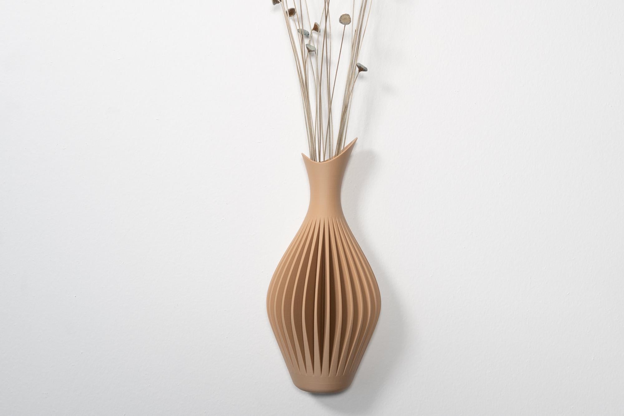 Wall Mounted Wave Vase