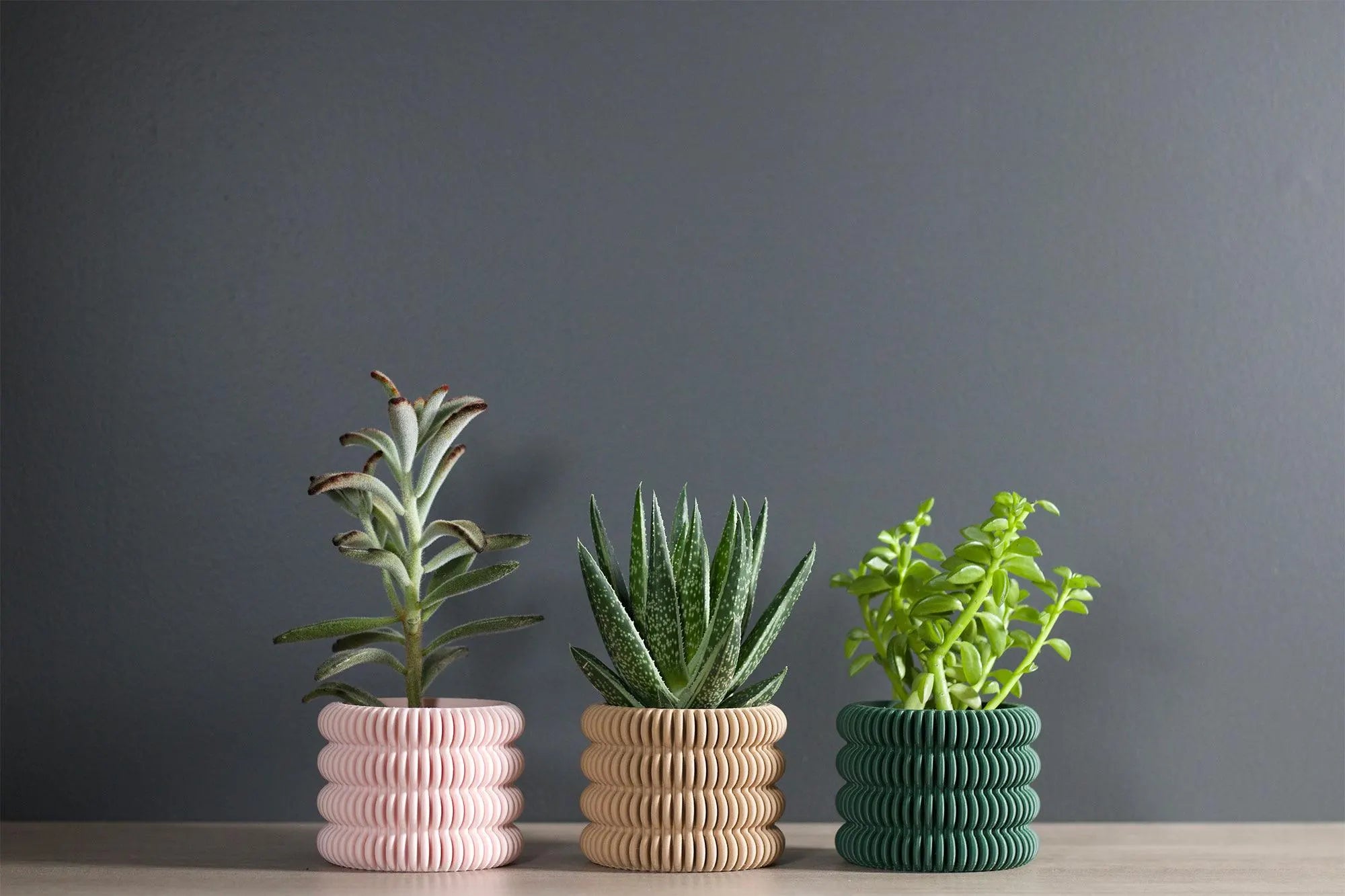 Tiered Wave Table Planter