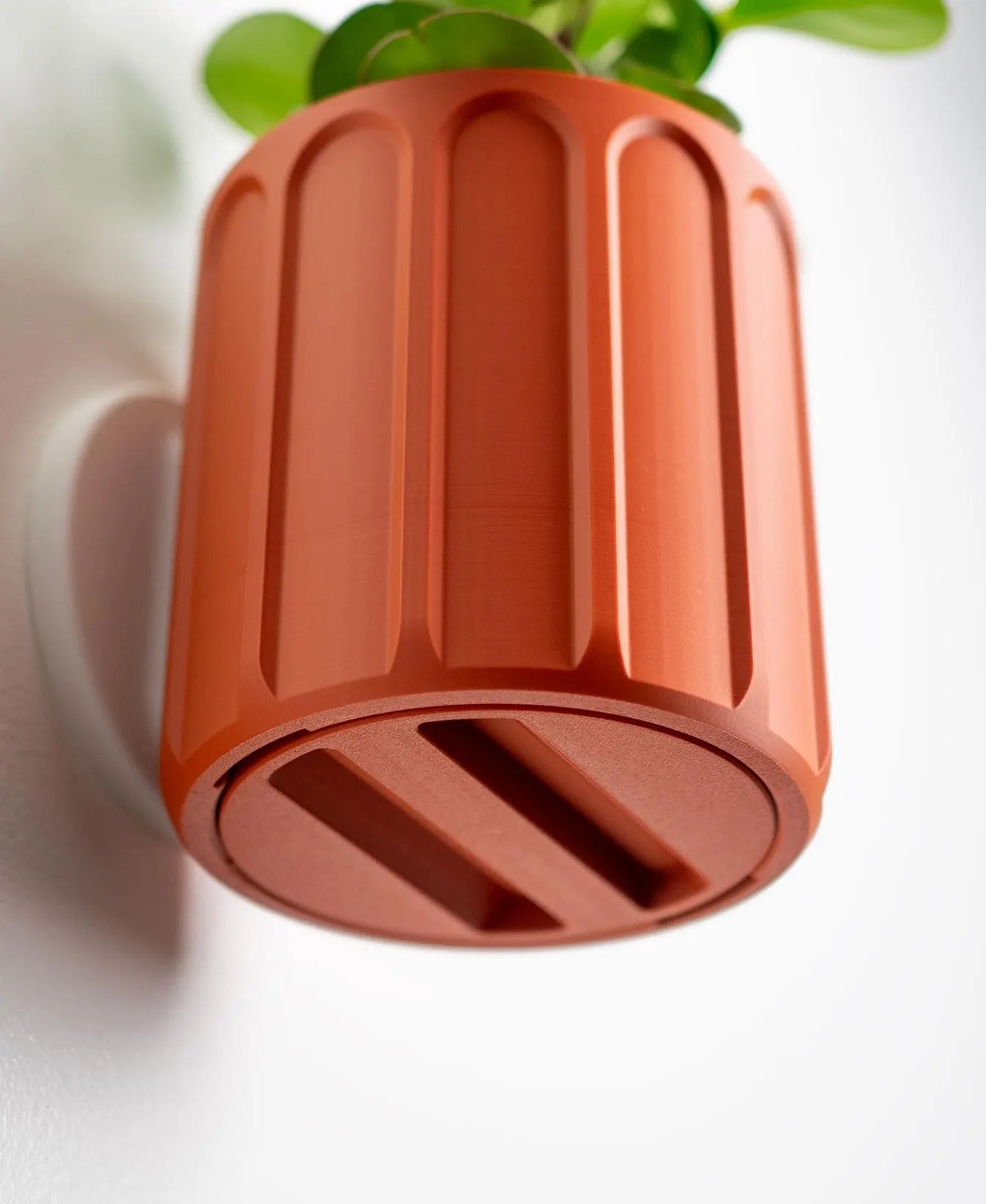 Column Wall Planter with Hidden Drip Tray