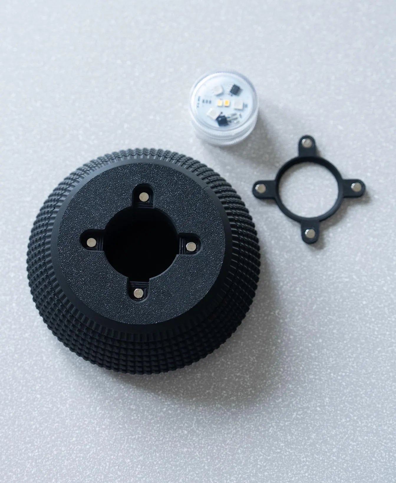 Grid Wall Light Planter With Hidden Drip Tray